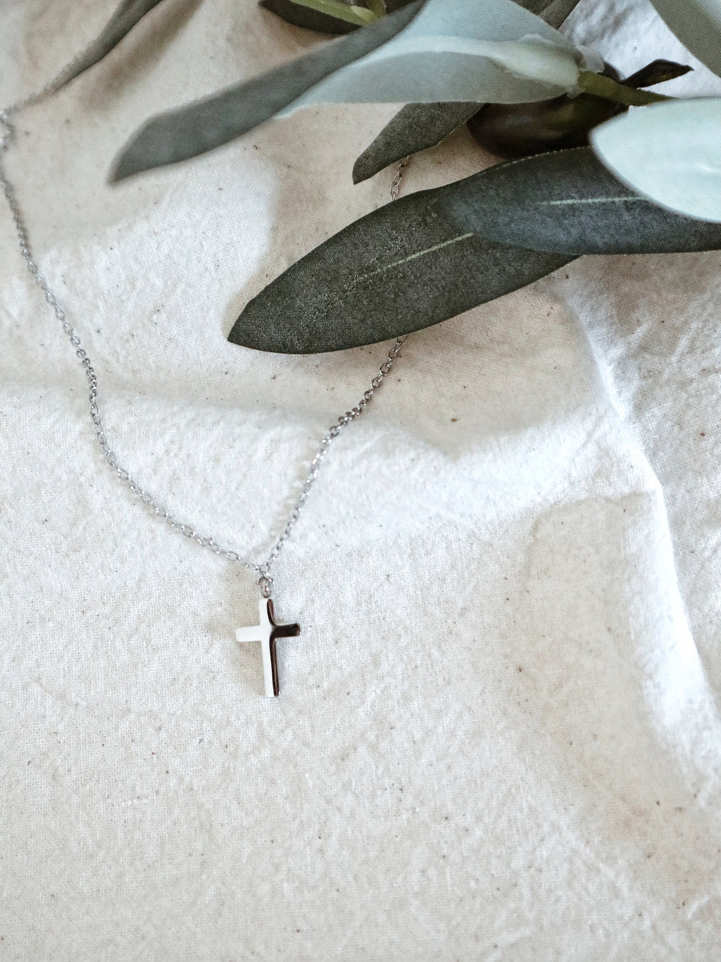 Petite Cross Necklace