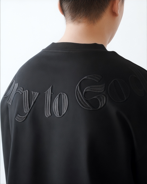 'Glory to God' Oversized Signature Comfort Tee