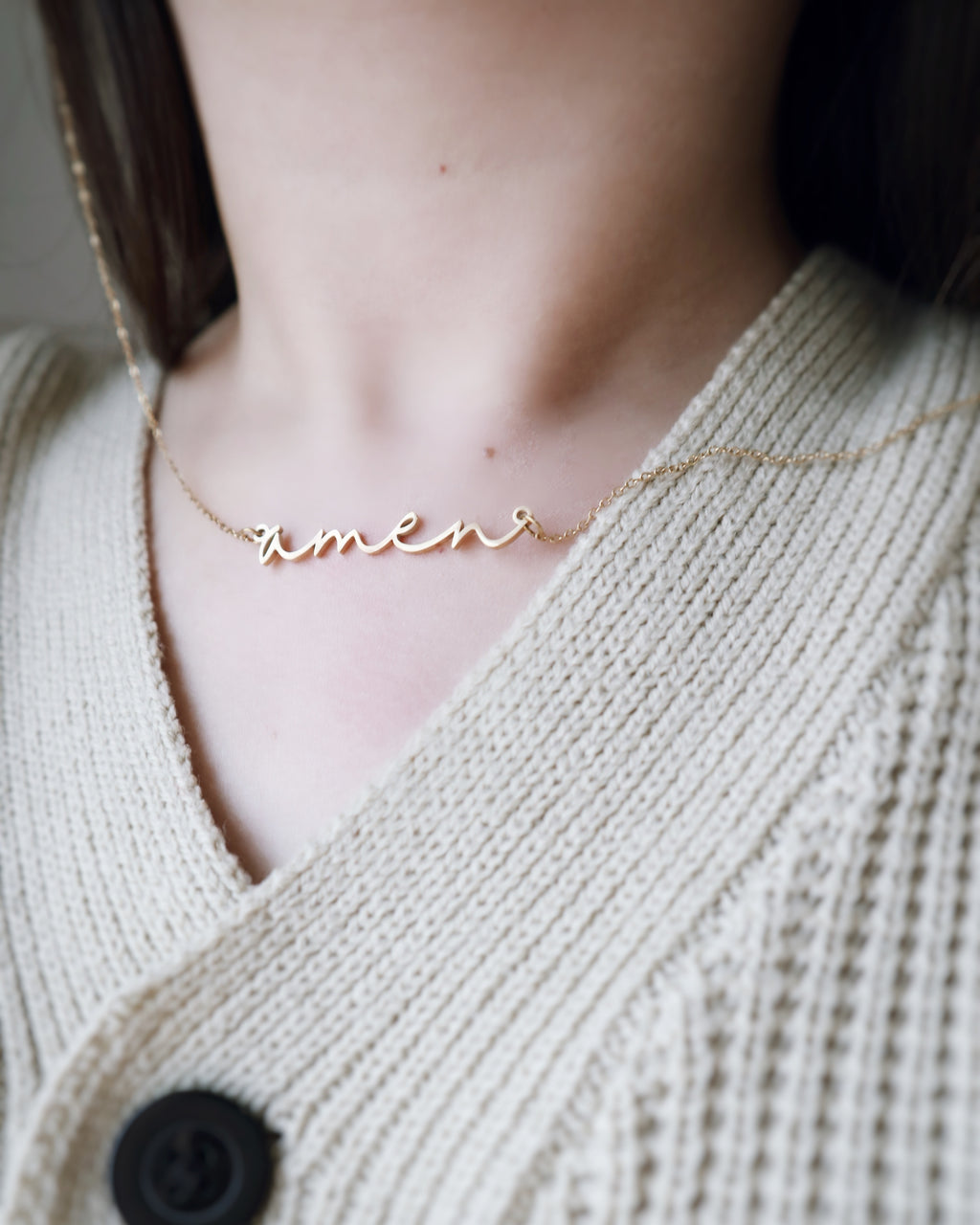 'Amen' Necklace