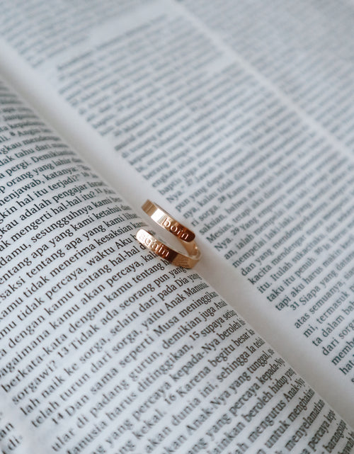 'Born Again' Ring
