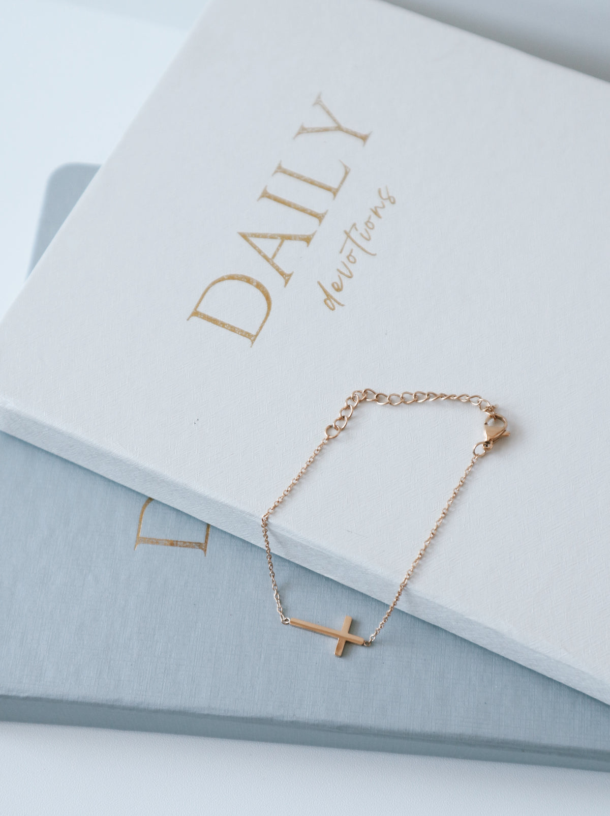 Sideway Cross Bracelet