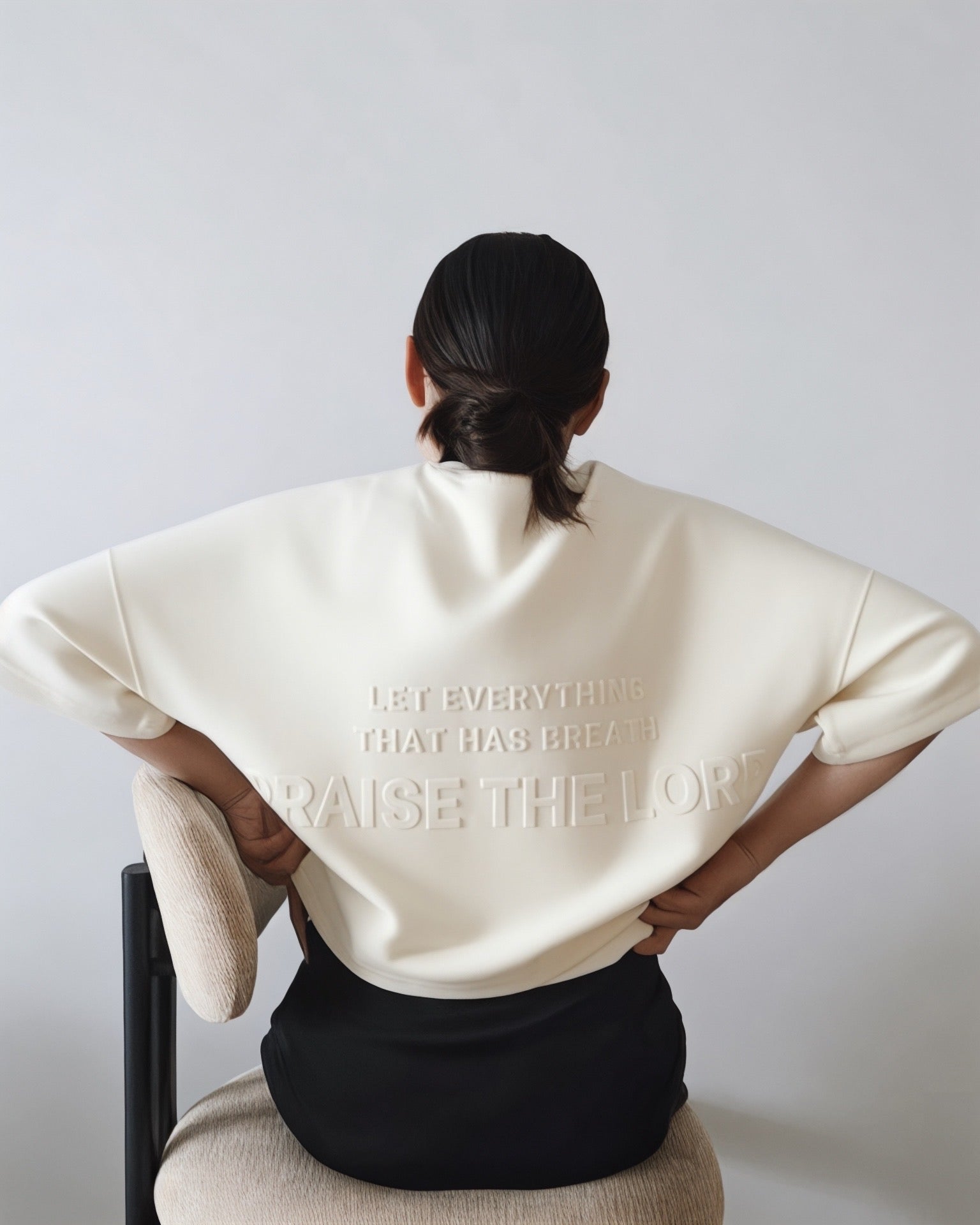 'Praise the Lord' Oversized Silky Ultra Soft Tee